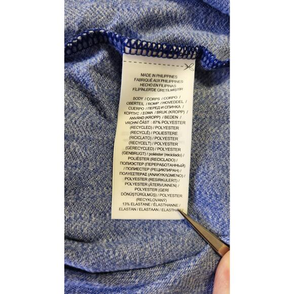 RLX Ralph Lauren Blue Classic Fit Jersey Performance Pullover 1/4 Zip Men XL NWT - Picture 6 of 6